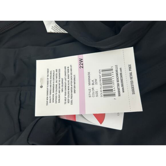 Maxine of Hollywood Plus Size Swim Skort - Size 22W - NWT - Picture 6 of 7